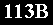 Text Box: 113B